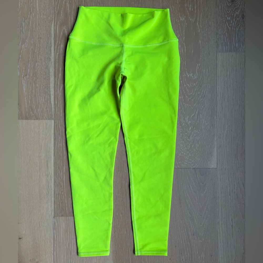 ALO Yoga Bright Lime Leggings